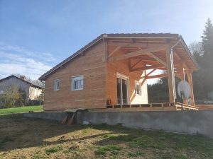 carport, structure bois